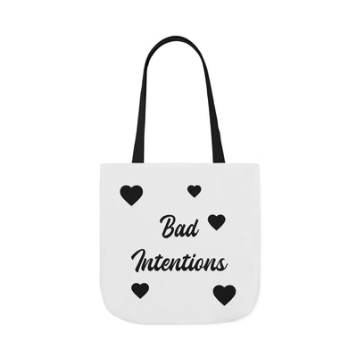 Bad Intentions Canvas Tote Bag
