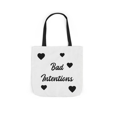 Bad Intentions Canvas Tote Bag