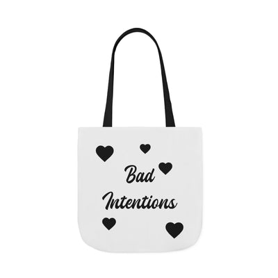 Bad Intentions Canvas Tote Bag
