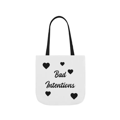 Bad Intentions Canvas Tote Bag