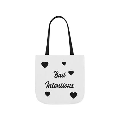 Bad Intentions Canvas Tote Bag