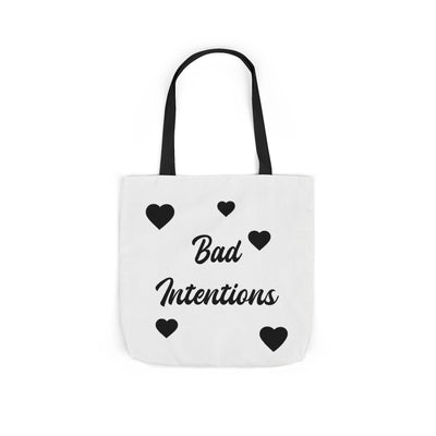 Bad Intentions Canvas Tote Bag