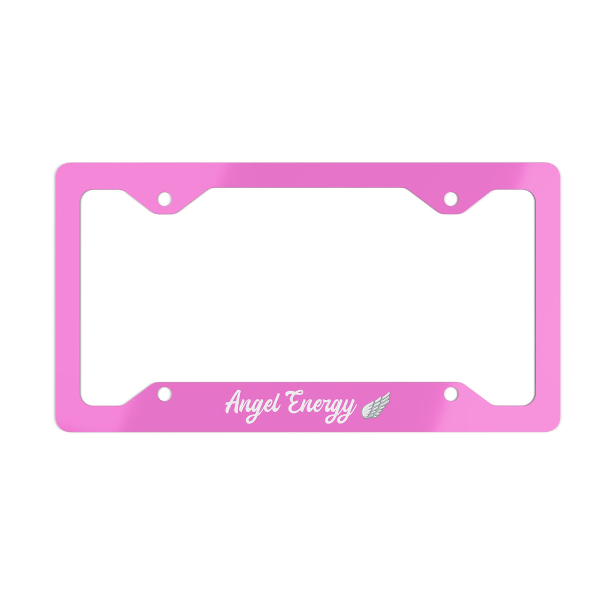 Angel Energy License Plate Frame