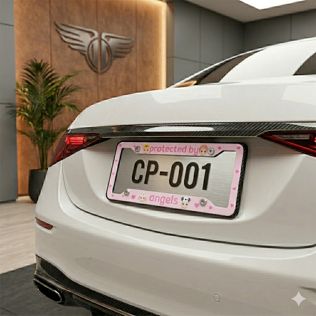 Meme Mood License Plate Frame