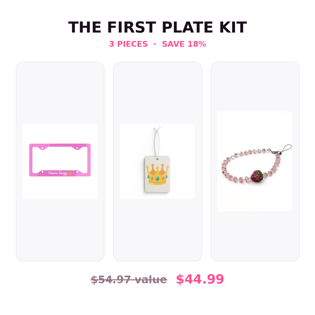 The First Plate Kit - what's inside, save 18%