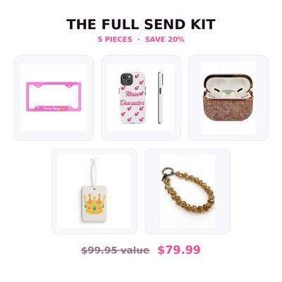 The Full Send Kit - what's inside, save 20%