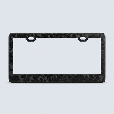 Carbon Fiber Luxe License Plate Frame