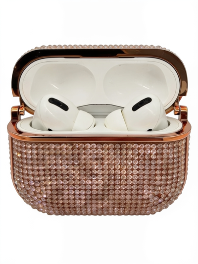 Pave crystal AirPods case included in The Daily Drip Kit