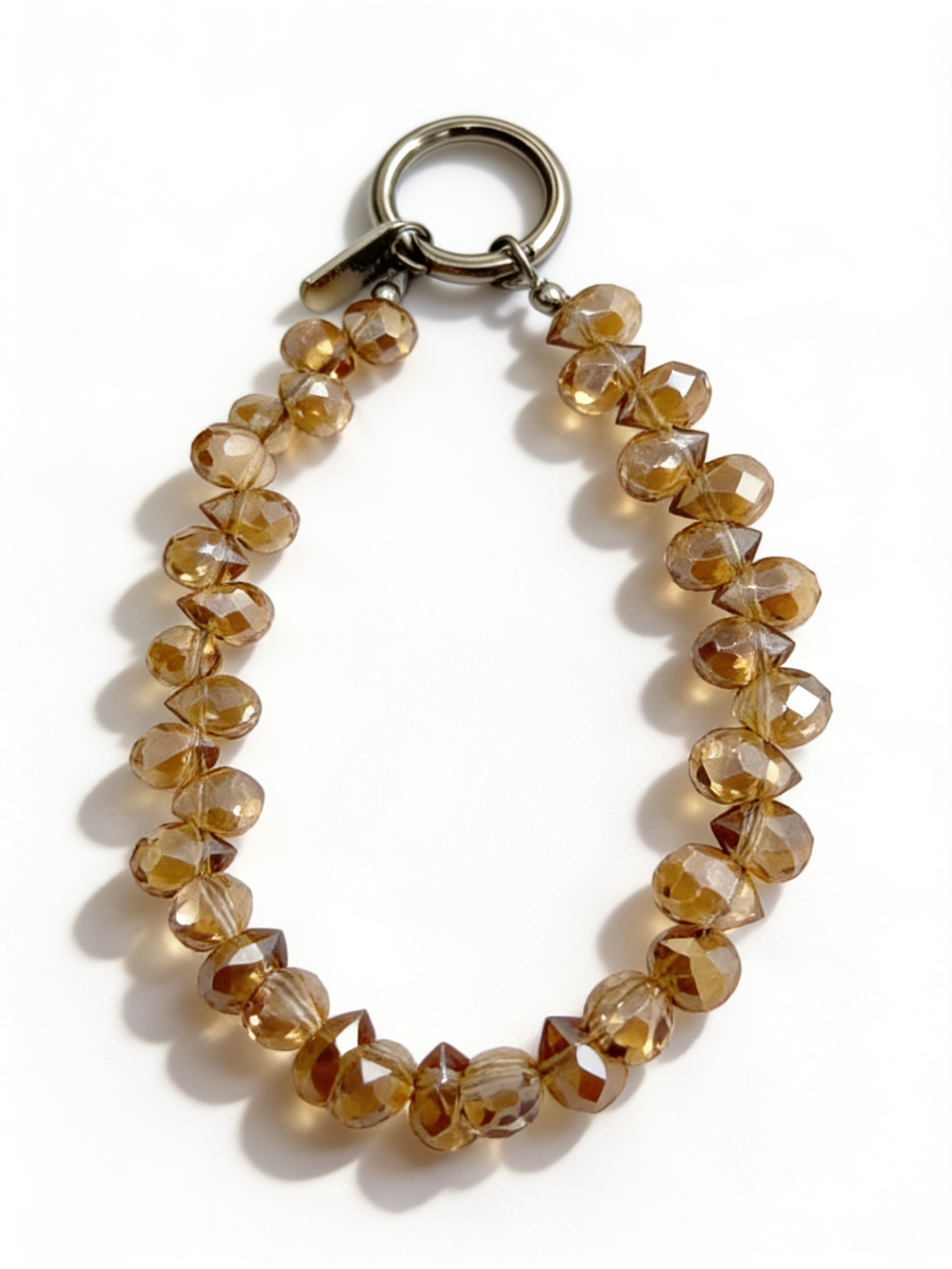 Champagne Crystal Charms and Straps - view 2