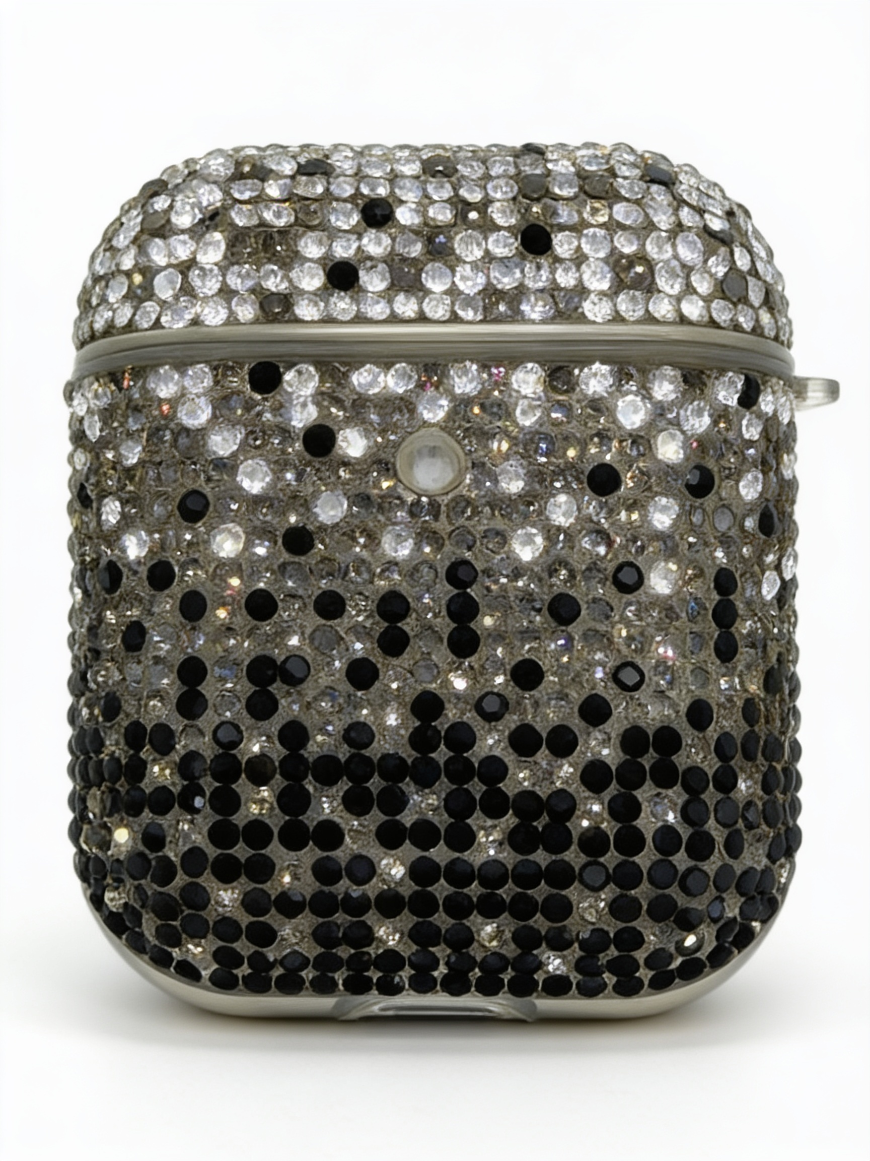 Black Ombre Gem Airpods Cases - view 3