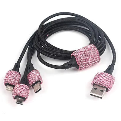 Bling Luxe Dual USB Car Charger