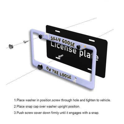 Meme Mood License Plate Frame