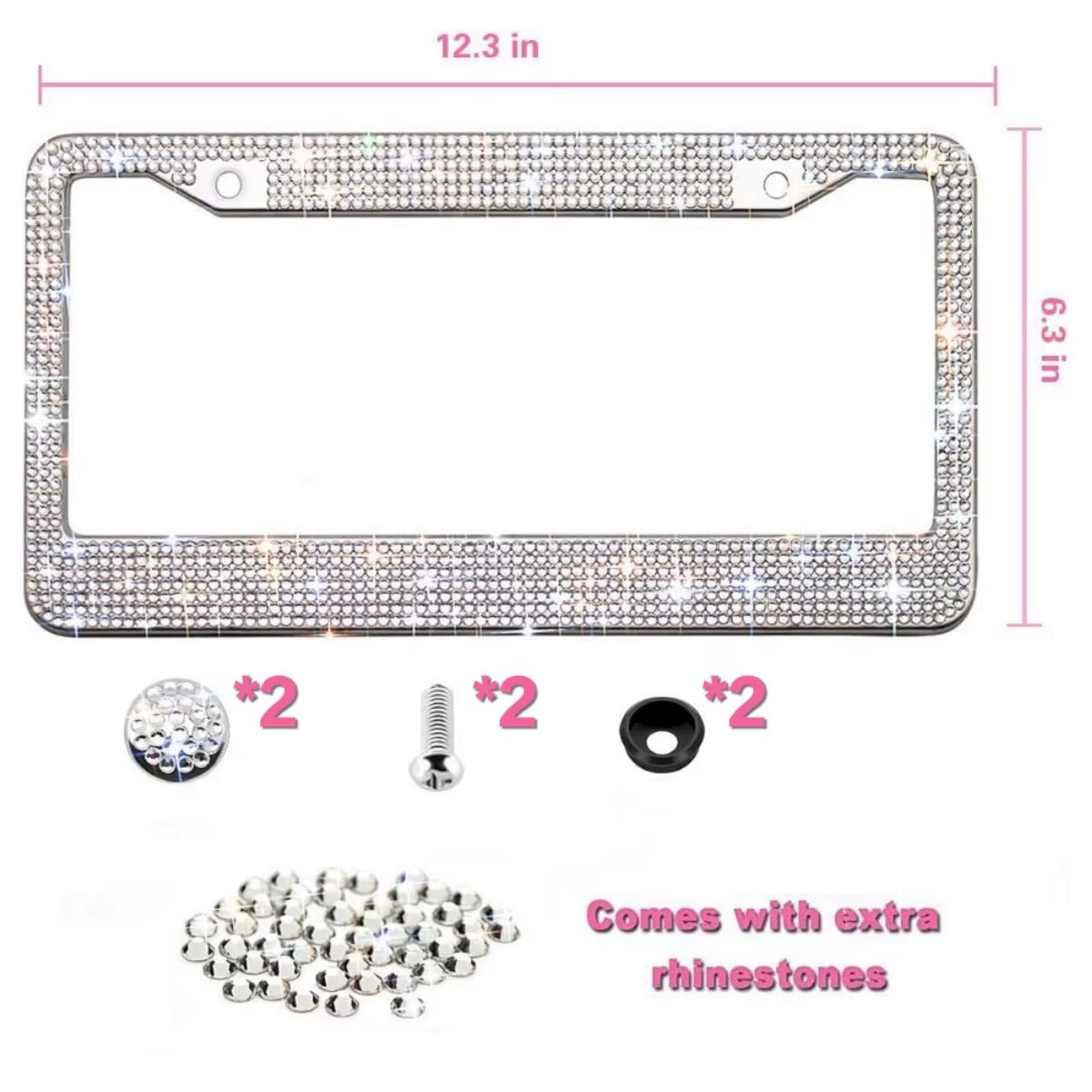 Diamond Drip Plate Frames - view 2