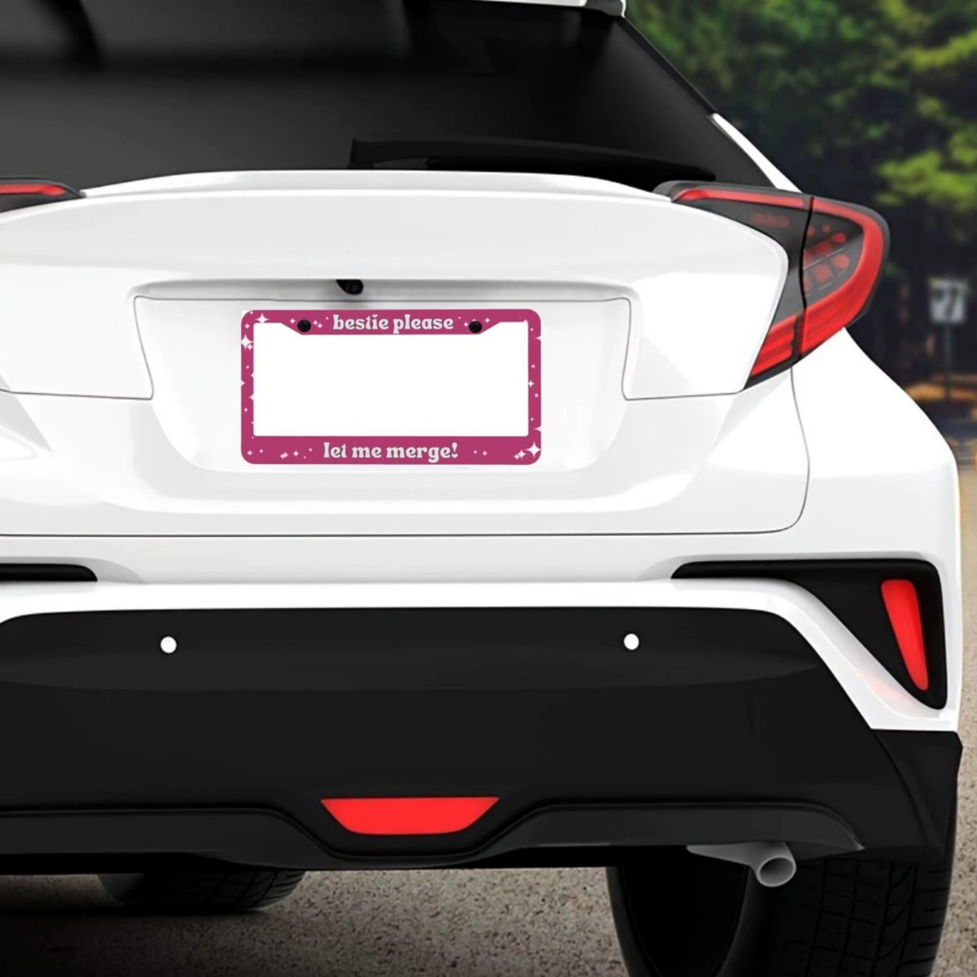Meme Mood License Plate Frame