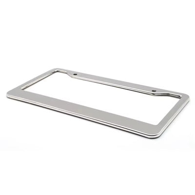 Chrome Luxe Stainless License Plate Frame