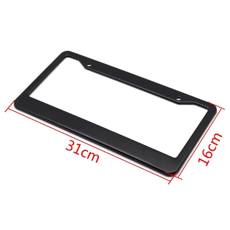 Chrome Luxe Stainless License Plate Frame