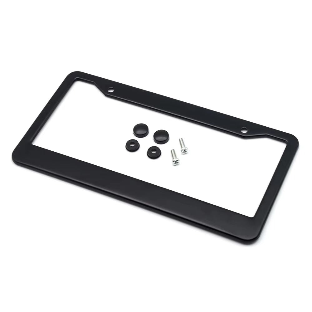 Chrome Luxe Stainless License Plate Frame