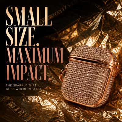 Rose Gold AirPods Case (Gen 1/2)