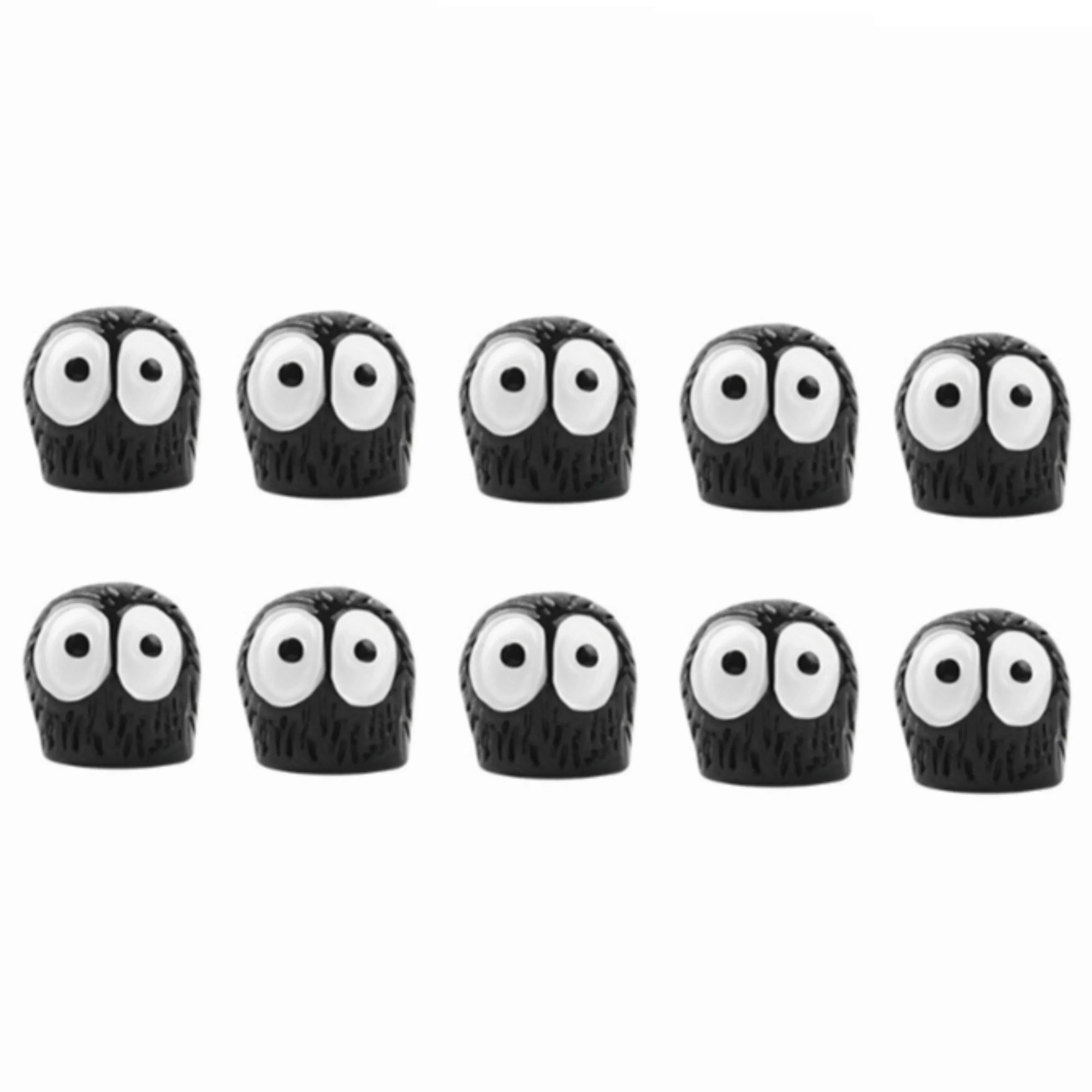Black elf rearview mirror charm set - cute dark car interior accessory | ChicPlates