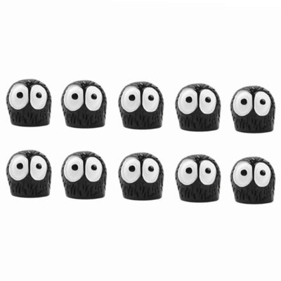 Black elf rearview mirror charm set - cute dark car interior accessory | ChicPlates